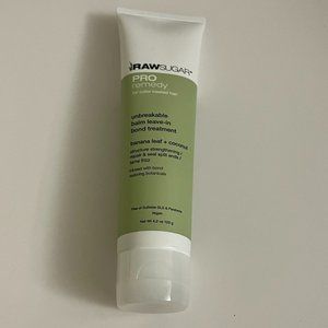 Raw Sugar Pro Remedy Balm Leave-In Bond Treatment Hair Banana Coconut 4.2 oz